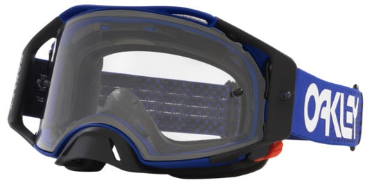 Oakley Airbrake MX Moto Blue with Clear