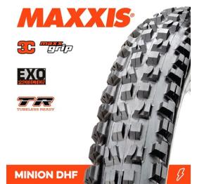 Minion DHF 29 X 2.50 WT 3C MaxxGrip EXO TR Fold 60TPI E-25