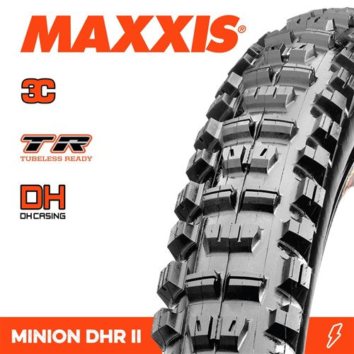 Minion DHR II 29 X 2.40 WT DH 3C MaxxGrip TR Fold 60X2TPI E-25