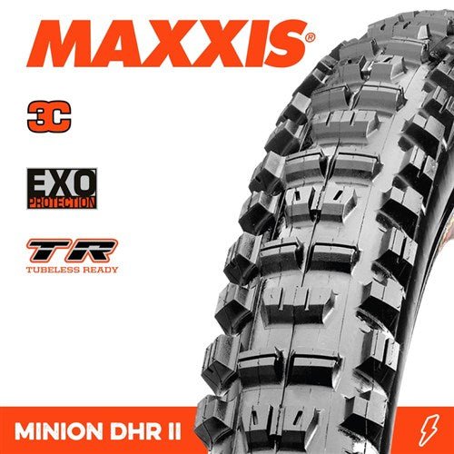 Minion DHR II 27.5 X 2.60 3C Terra EXO TR Fold 120TPI E-25